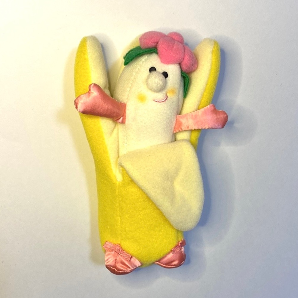 AVON Somersaults 1986 stuffed plush banana